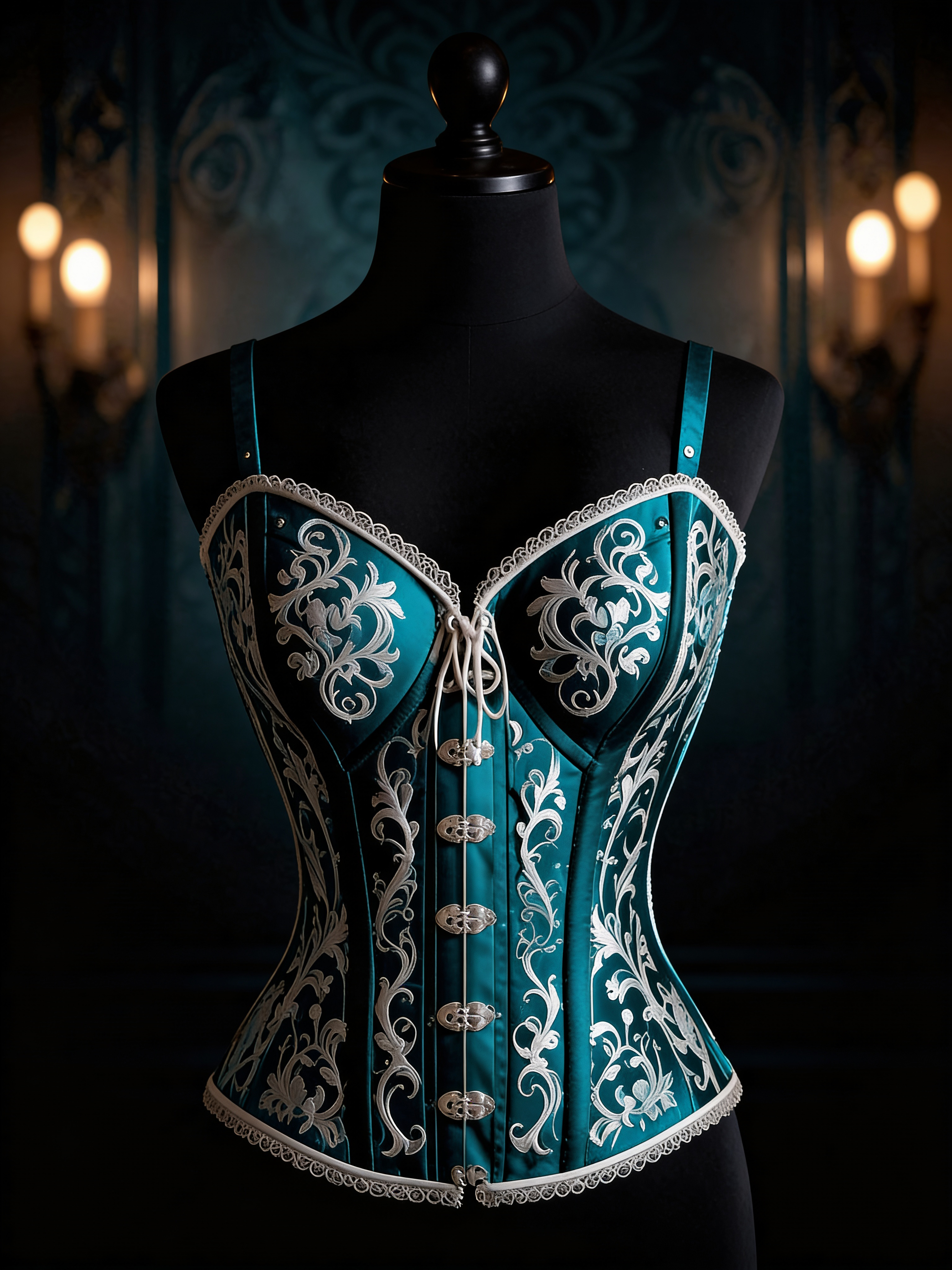 Corset brodé VELARA MUSE
